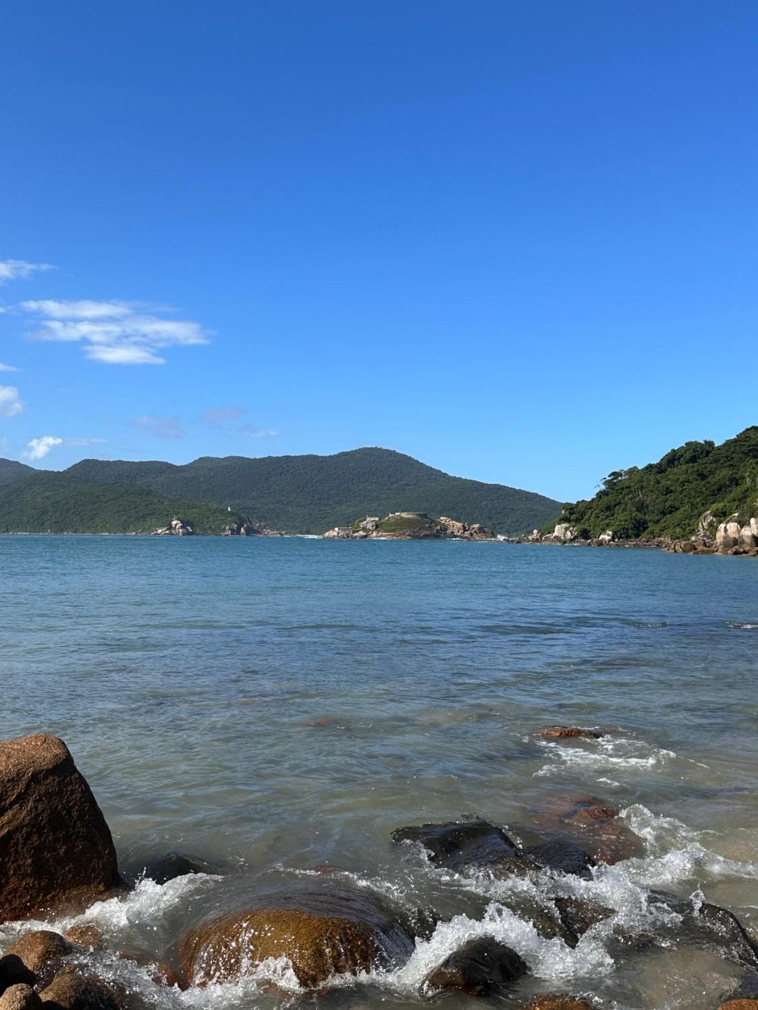 Apartamentos Praia Do Sonho Palhoca ภายนอก รูปภาพ